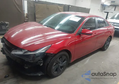 2022 Hyundai Elantra Sel from USA, damaged, VIN 5NPLM4AG7NH068343